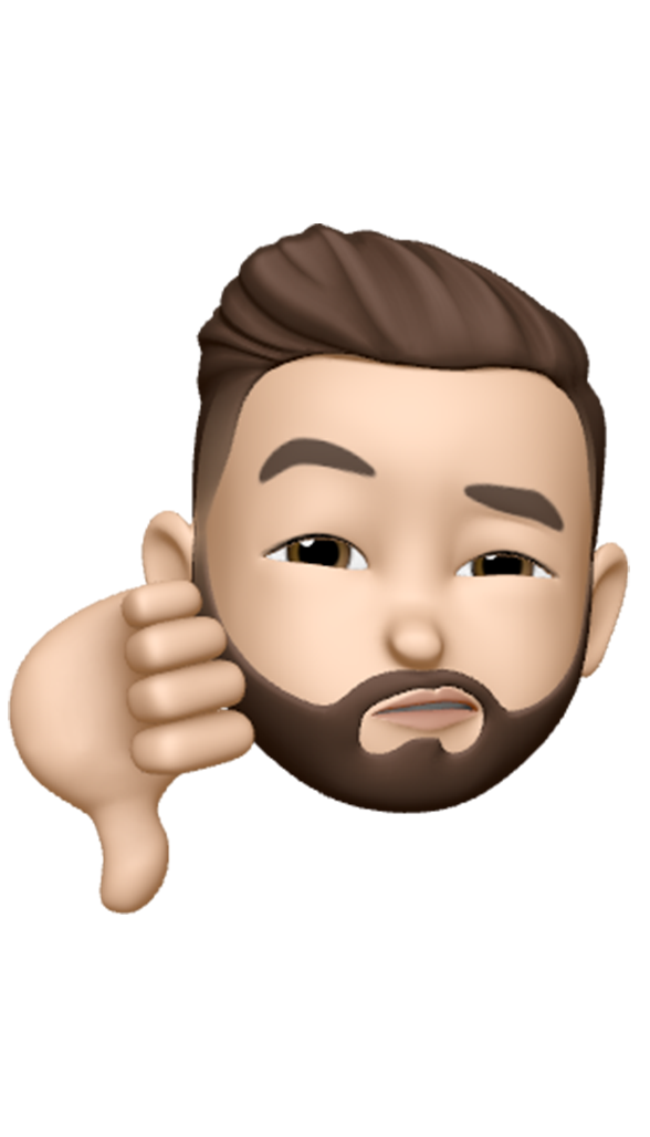 emoji pas content