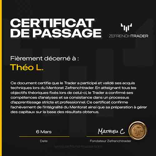 certificat de passage theo