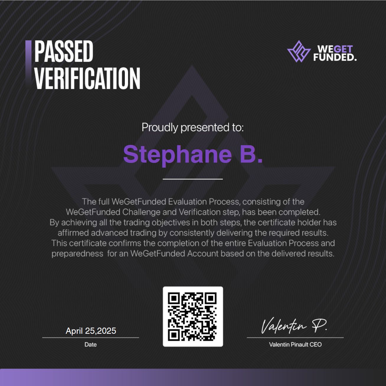 certificat