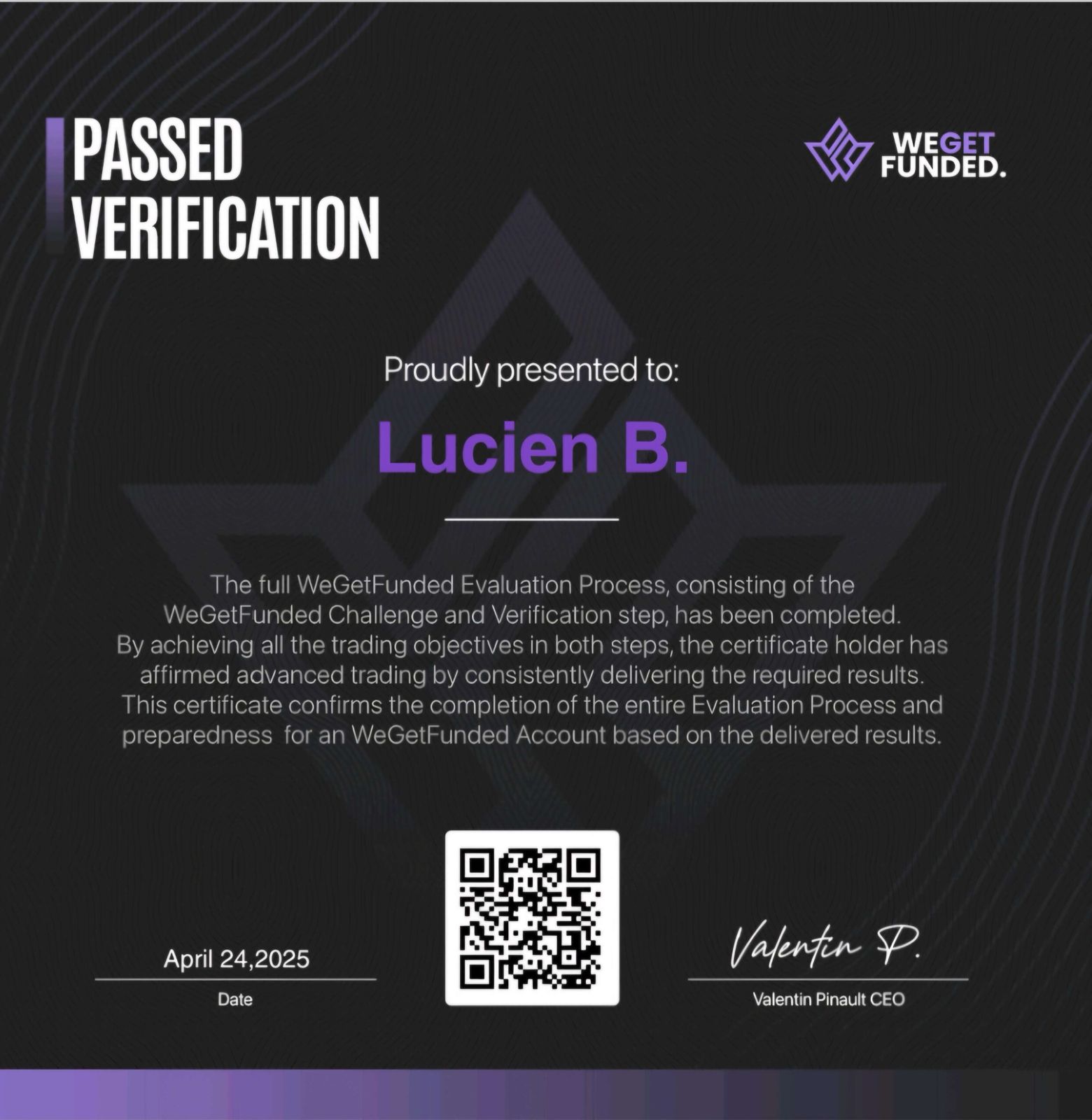 certificat